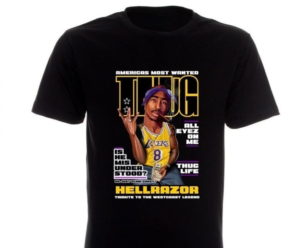 2Pac Oversized & Regular Tshirt Hellrazor